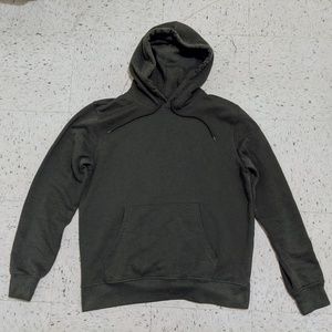 Men H&M Olive Hoodie